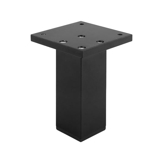 Möbelfüße aus Aluminium | 3 Höhen | Mattschwarz