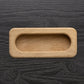 Möbelknopf Vasca | Holz | 100x47x19 mm | Eiche/Buche