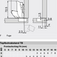 BLUM Überlagerte Null-Lift INSERTA Scharnier CLIP top BLUMOTION 155° ONYX 71B7590