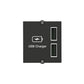 USB Keystone Kit | USB A | USB C