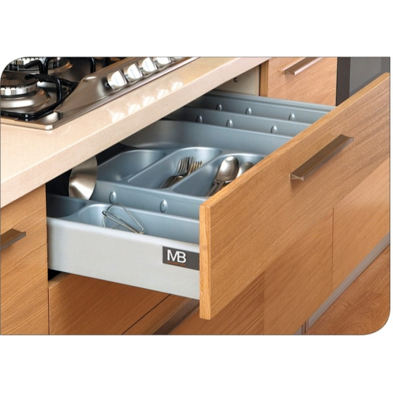 Schubladensystem | Küchenschublade | MODERN BOX A-Klein | GRAU