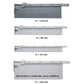 Schubladesystem Metalbox | Grau